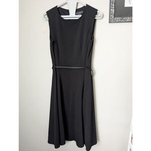 Jessica Howard Black Sleeveless A-Line Dress Size 8, Women's